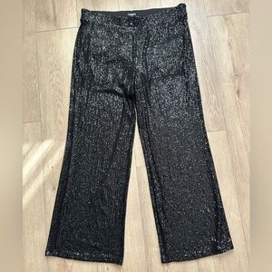 Wild Fable Black Textured Pants